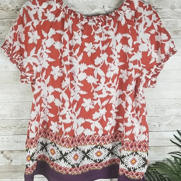 Sonoma, multi-color Hobo top, size L - Picture 2 of 6